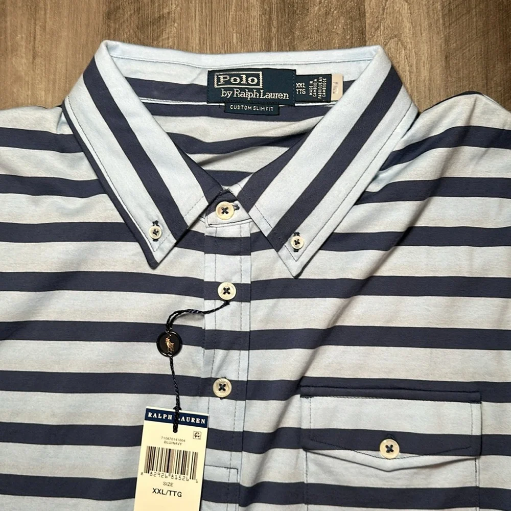 Polo by Ralph Lauren Custom Slim Fit Polo - 2XL